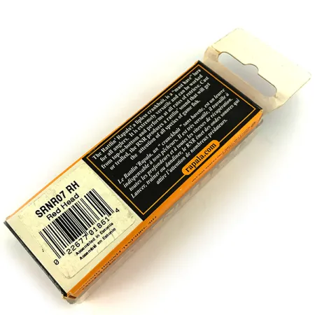 Rapala Rattl'n RAP Lipless Crankbait, Red Head, 16g, Skęstantis, #SRNR07 RH