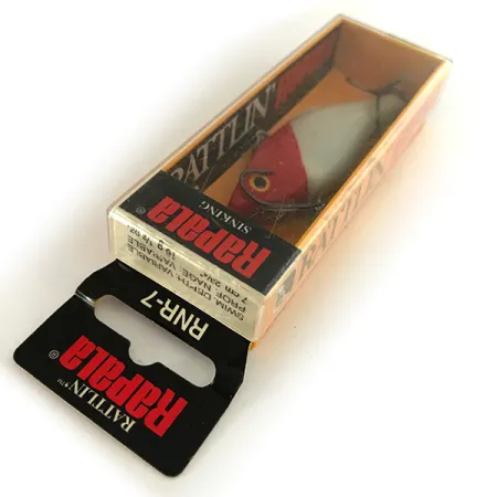 Rapala Rattl'n RAP Lipless Crankbait, Red Head, 16g, Skęstantis, #SRNR07 RH