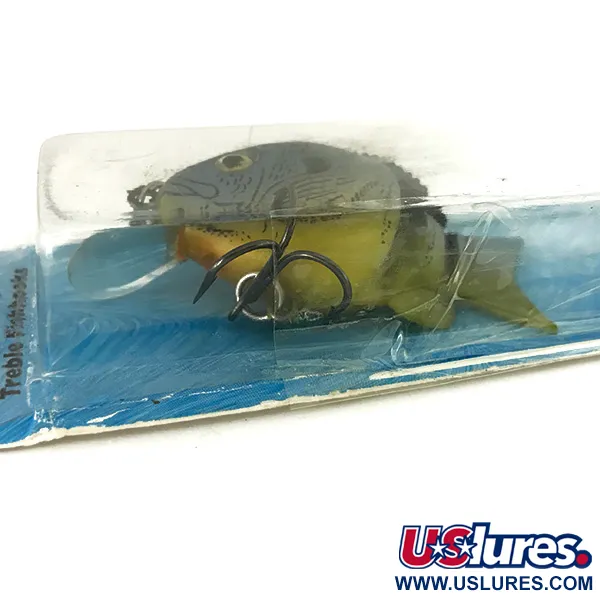 Possum Lures Pan Fish Crankbait, Pumpkinseed, 12g, Eagle Claw, #7426