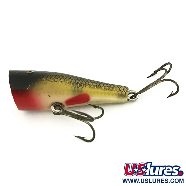 Creek Chub Plunker Popper, Auksinis, 5,5g, Paviršinis Masalas, #7431