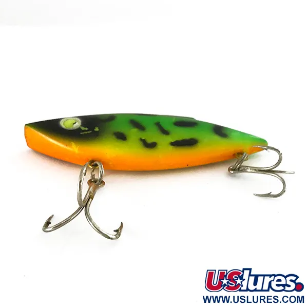 Bill Lewis Rat-L-Trap Lipless Crankbait, Fire Tiger, 14g, Glow, #7437