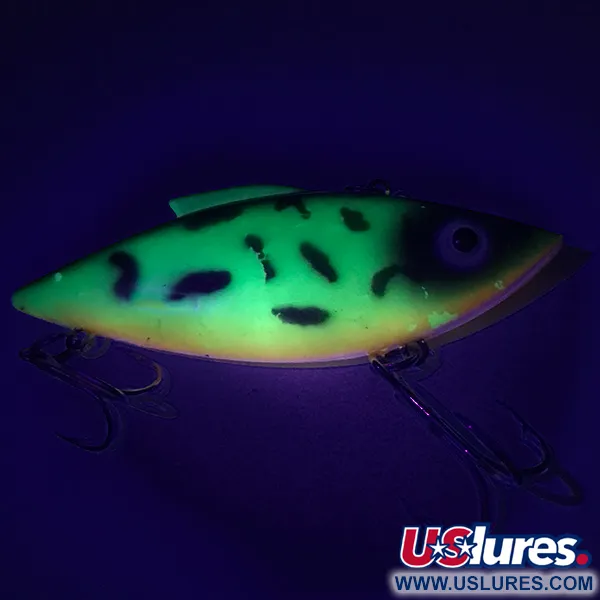 Bill Lewis Rat-L-Trap Lipless Crankbait, Fire Tiger, 14g, Glow, #7437