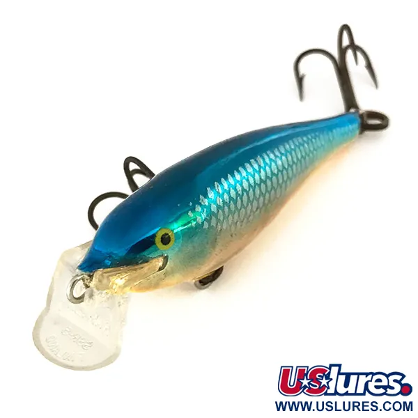 Rapala Shallow Shad Rap Vobleris, Mėlyna/Auksinė, 5g, Balsa, #7439