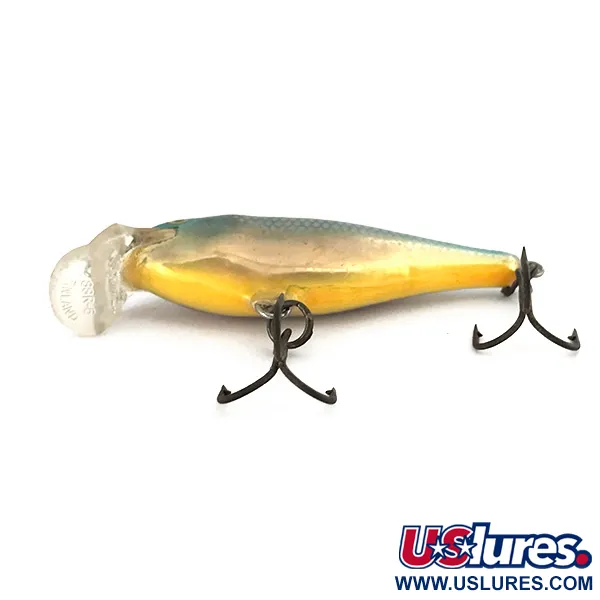 Rapala Shallow Shad Rap Vobleris, Mėlyna/Auksinė, 5g, Balsa, #7439