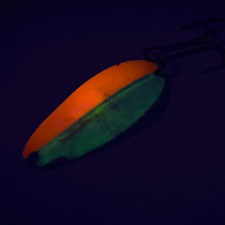 TODDCO Main liner Glow UV Vartiklė, Raudona/Balta/Nikelis Glow, 11g, #7451