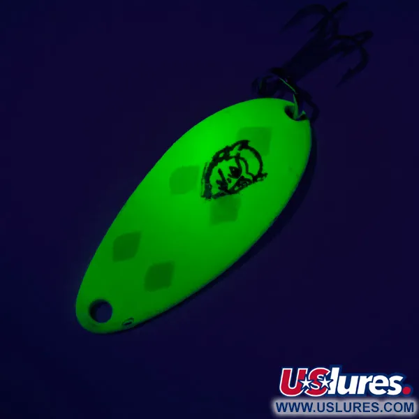 Eppinger Dardevle Devle Dog 5200 UV Blizgė, Geltona/Žalia, 7g, UV, #7452