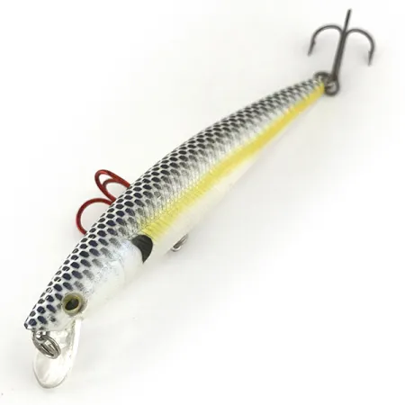Matzuo Phantom Minnow Vobleris, Sidabrinis/Geltonas, 9g, Suspenderis, #7473