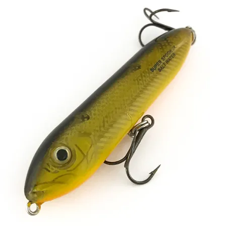 Heddon Excalibur Super Spook Saltwater, Alyvų, 14g, Paviršinis, #7475