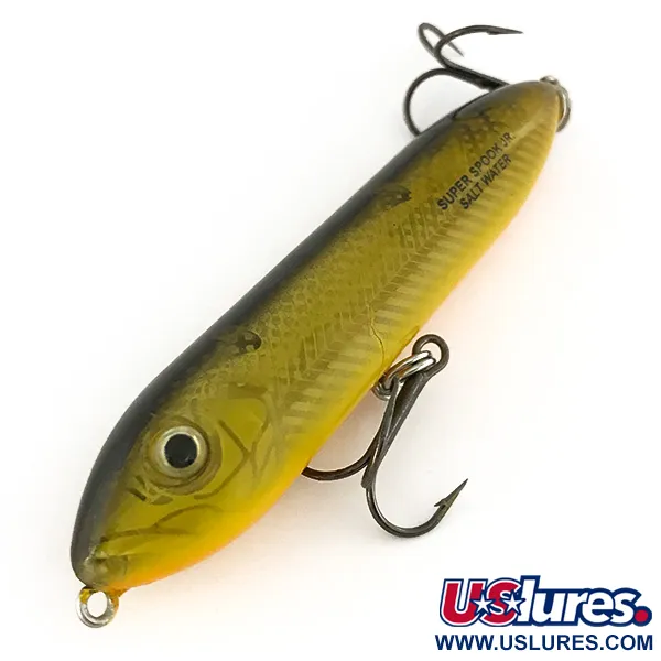 Heddon Excalibur Super Spook Saltwater, Alyvų, 14g, Paviršinis, #7475