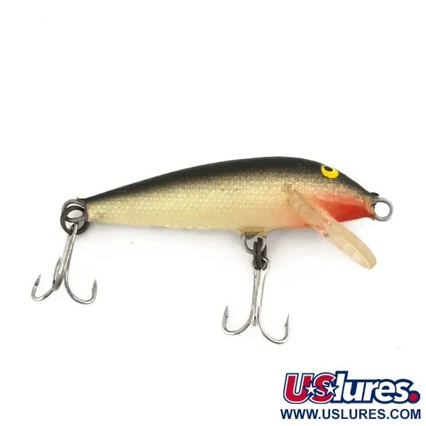 Rapala Original Floater F5 Vobleris, S (Silver), 2.5g, Balsa, #7493