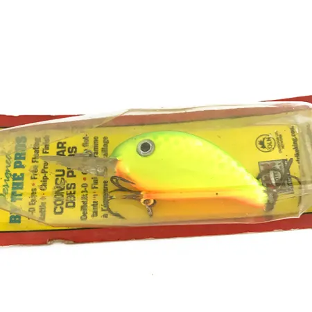 Strike King Pro Model 3XD Crankbait, Chartreuse, 12g, Barškutis, #7501