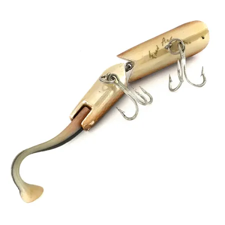 Fred Arbogast A.C. Plug Vintage Popper, Rudas, 28g, Nariuotas, #7508