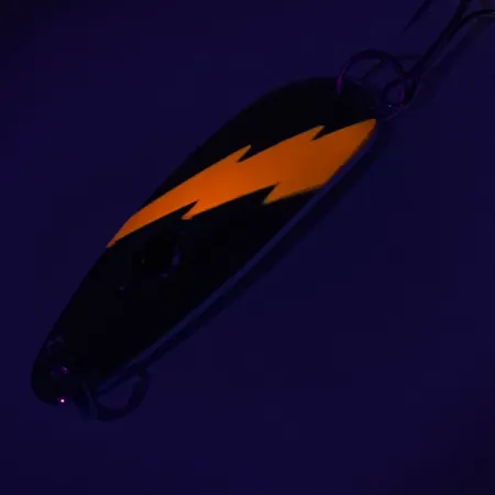 Red Eye Evil Eye UV Blizgė, Nikelis/Oranžinė, 14g, UV, #7556