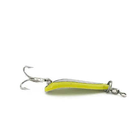 Luhr Jensen Krocodile UV Blizgė, Yellow, 9g, UV reakcija, #7604