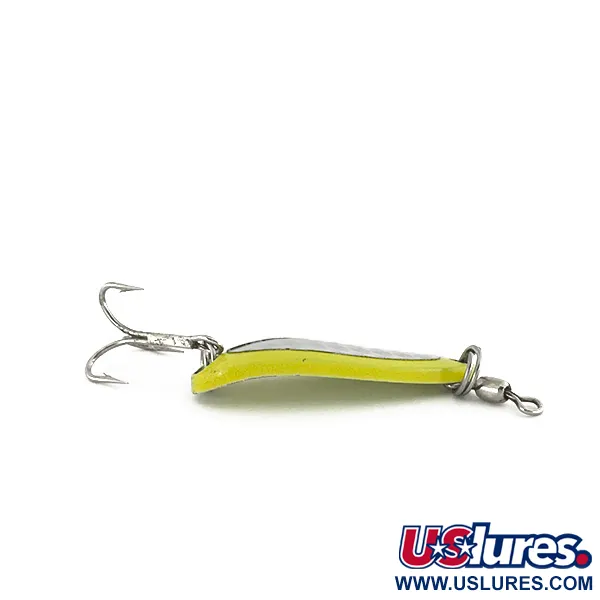 Luhr Jensen Krocodile UV Blizgė, Yellow, 9g, UV reakcija, #7604