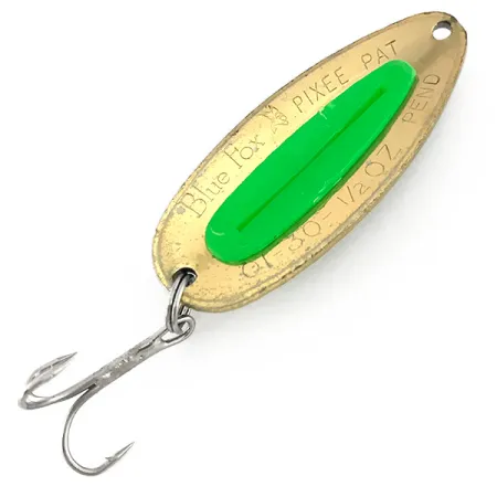 Blue Fox Pixee UV Blisgė, Gold / Green, 14g, UV aktyvi, #7612