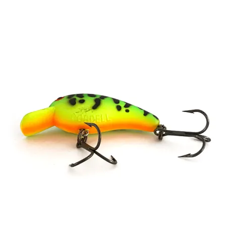 Cotton Cordell Big O UV Vobleris, Fire Tiger, 4g, UV Glow, #7640