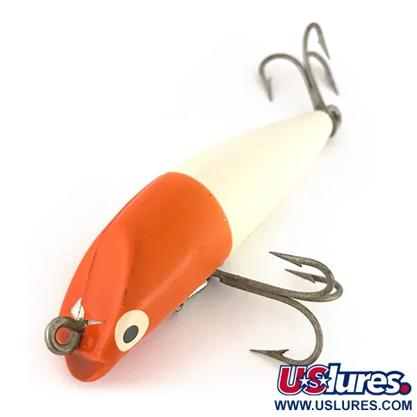 Boone Castana Popper, Raudona / Balta, 10g, Cupped Mouth, #7643