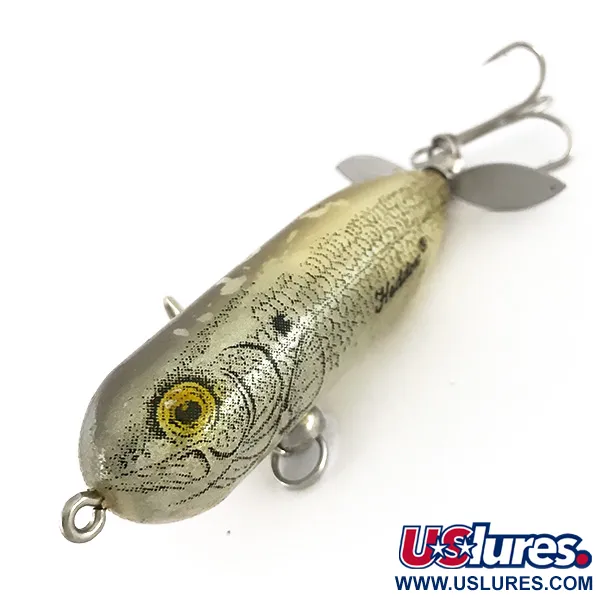 Heddon Baby Torpedo Masalas, Sidabrinė, 9g, Vintage, #7644