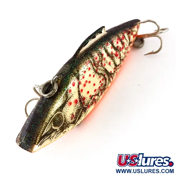 Bill Lewis Rat-L-Trap Lipless Crankbait, Oranžinė/Kreminė, 14g, #7664