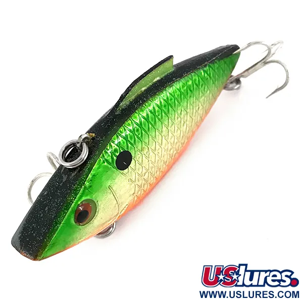 Bill Lewis Rat-L-Trap Crankbait, Žalia-Auksinė, 14g, #7667