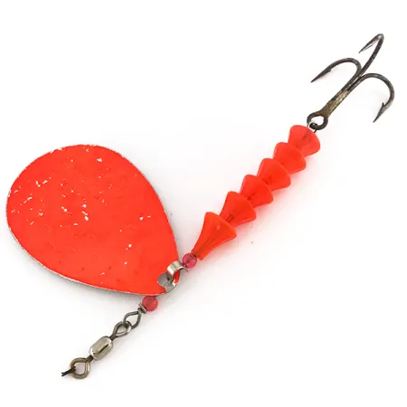 Luhr Jensen Dave Davis UV Velkiavimo Sukrė, Nikelis/Rožinė, 17g, UV, #7673