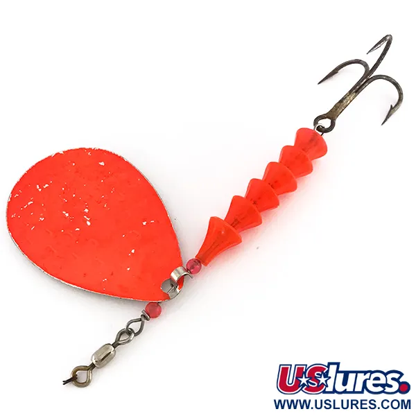 Luhr Jensen Dave Davis UV Velkiavimo Sukrė, Nikelis/Rožinė, 17g, UV, #7673