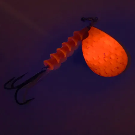 Luhr Jensen Dave Davis UV Velkiavimo Sukrė, Nikelis/Rožinė, 17g, UV, #7673