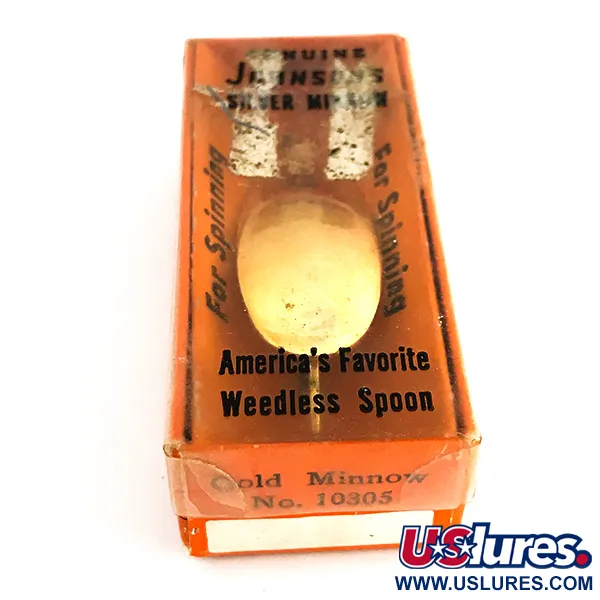Weedless Johnson Silver Minnow Vartiklė, Auksinė, 5g, Apsauga, #7681