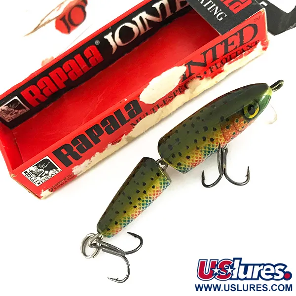 Rapala Jointed J-5 Dviejų dalių vobleris, Upėtakis, 4g, plaukiantis, #7688