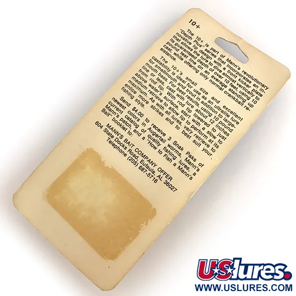 Mann's Mann's 10+ Vobleris, Šviesiai Pilkas, 10g, Gylis 3m, #7689