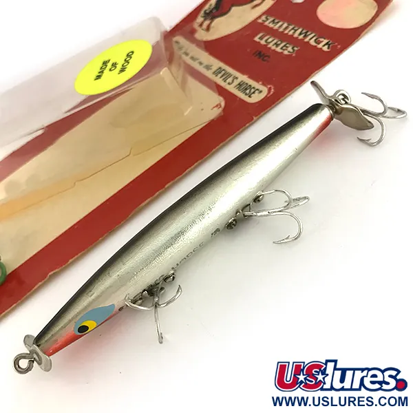 Smithwick Devil's Horse Paviršinis Masalas, Nikelis, 9g, Medis, #7690