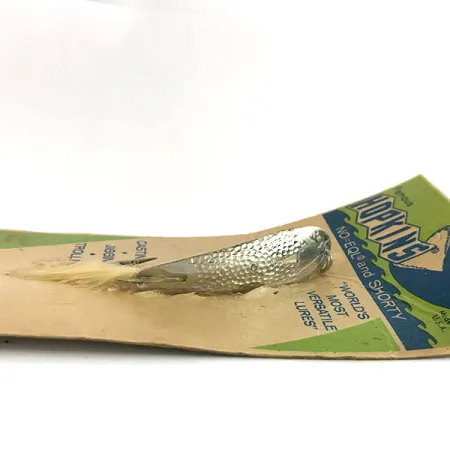 Hopkins 238 Hammered Spoon Blizgė, Sidabras, 7g, Bucktail, #7694