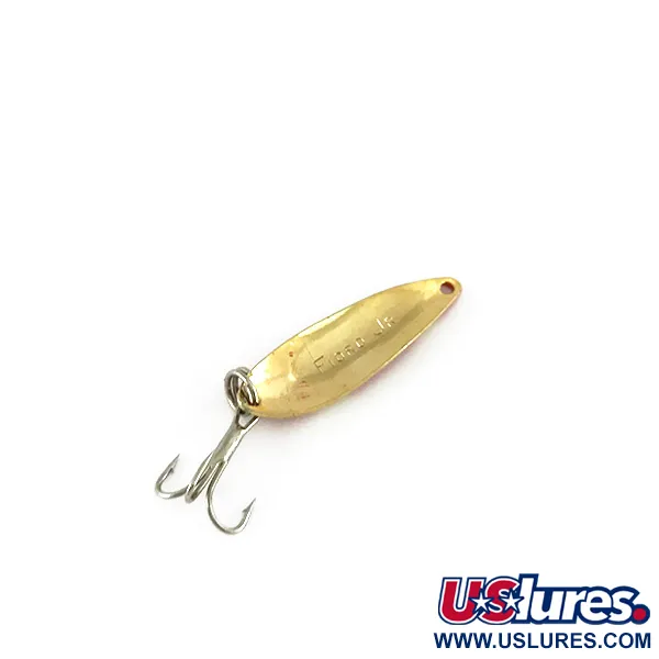 Acme Fiord Spoon Jr Blizgė, Raudona Auksinė, 3,4g, Vintage, #7731