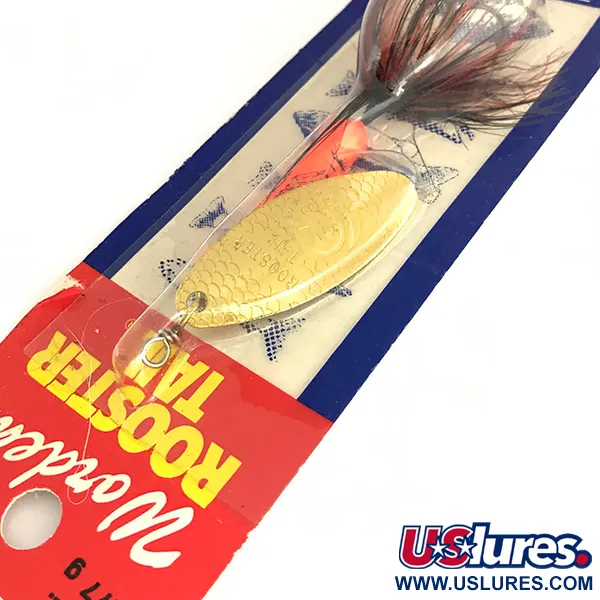 Worden’s Original Rooster Tail UV Sukrė, Auksinė/Raudona, 12g, #7772