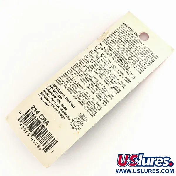 Worden’s Original Rooster Tail UV Sukrė, Auksinė/Raudona, 12g, #7772