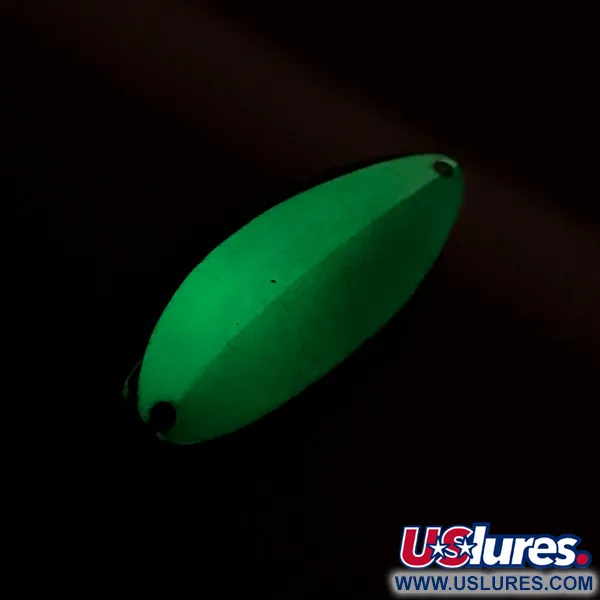 Little Cleo (Hula Girl) Blizgė, Glow Balta/Žalia/Nikeliuota, 5g, #7785