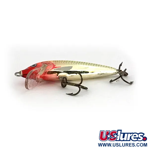 Rapala Original Floater F5 Vobleris, Raudona-Geltona, 2,3g, Balsa, #7793