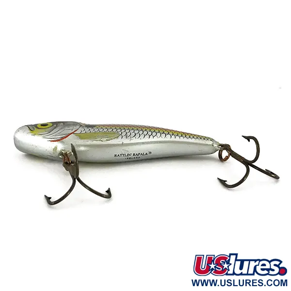 Rapala Rattl'n RAP Vobleris, Žalias/Sidabras, 16g, Barškutis, #7795