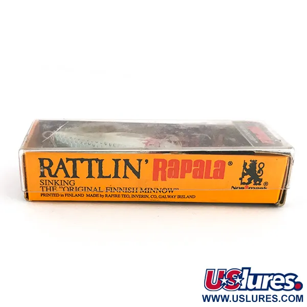 Rapala Rattl'n RAP Bediežuvis Vobleris, Silver Blue, 6g, Garsinis, #7796
