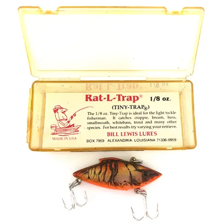 Bill Lewis Rat-L-Trap TT-46-N Vobleris, TT 46 N, 5g, Skęstantis, #7803