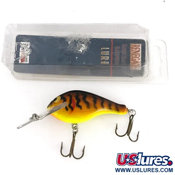 Renegade Little Diver UV Vobleris, Brown Tiger, 11g, UV-švytėjimas, #7804