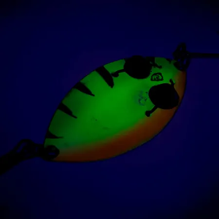 Blizgė Eppinger Red Eye junior UV, Fire Tiger / Auksinė, 13g, UV, #7834