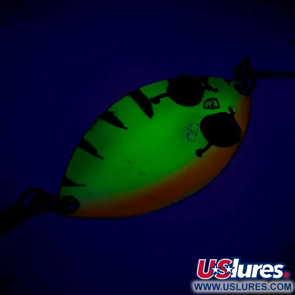 Blizgė Eppinger Red Eye junior UV, Fire Tiger / Auksinė, 13g, UV, #7834