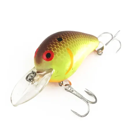 Bomber Fat A B04F UV Vobleris, Brown Chartreuse, 5.5g, UV, #7858
