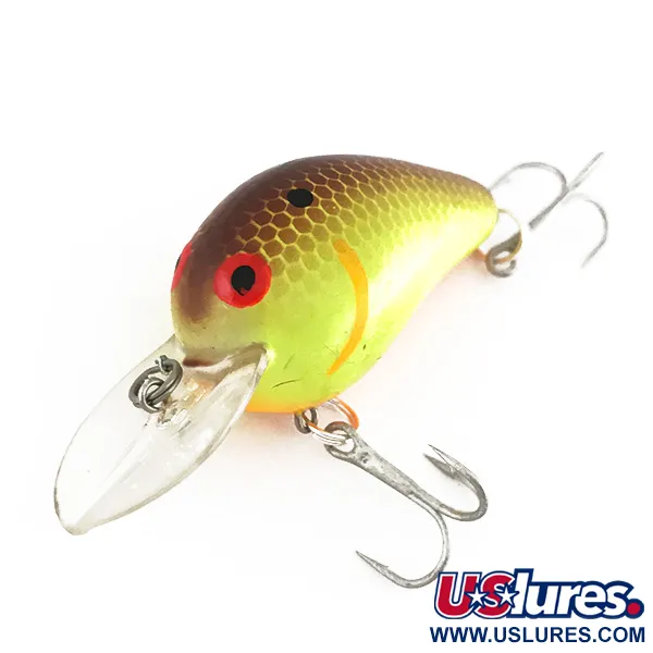 Bomber Fat A B04F UV Vobleris, Brown Chartreuse, 5.5g, UV, #7858