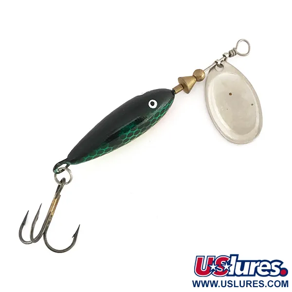 Matzuo FinSpin Sukrė, Žalia, 7g, Willow lapelis, #7894