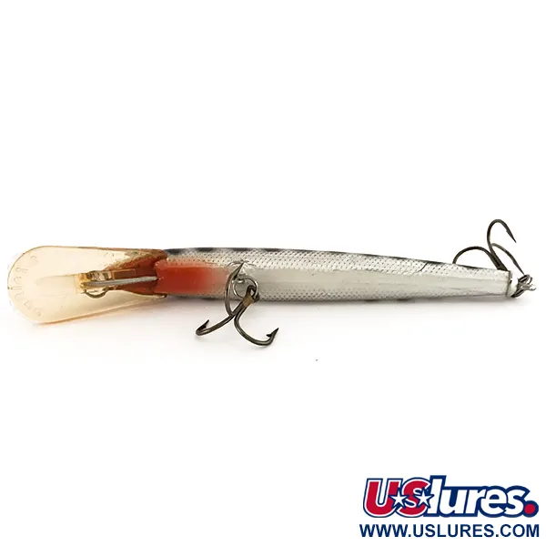 Bagley's Diving Bang-O-Lure Vobleris, Sidabras / Juoda, 12.5g, #7914