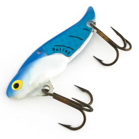 Bullet Bait Bullet Blade Cikada, White / Blue, 10g, Cinkas, #7936