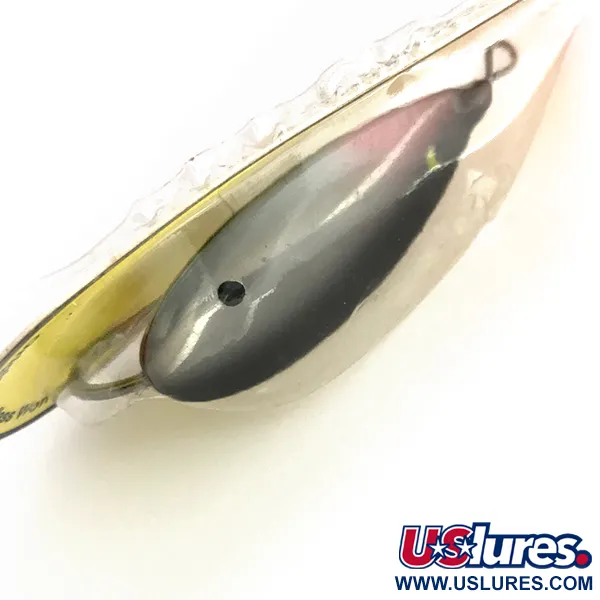 Weedless Johnson Silver Minnow Blizgė, Pilka/Juoda/Raudona, 14g, #7943